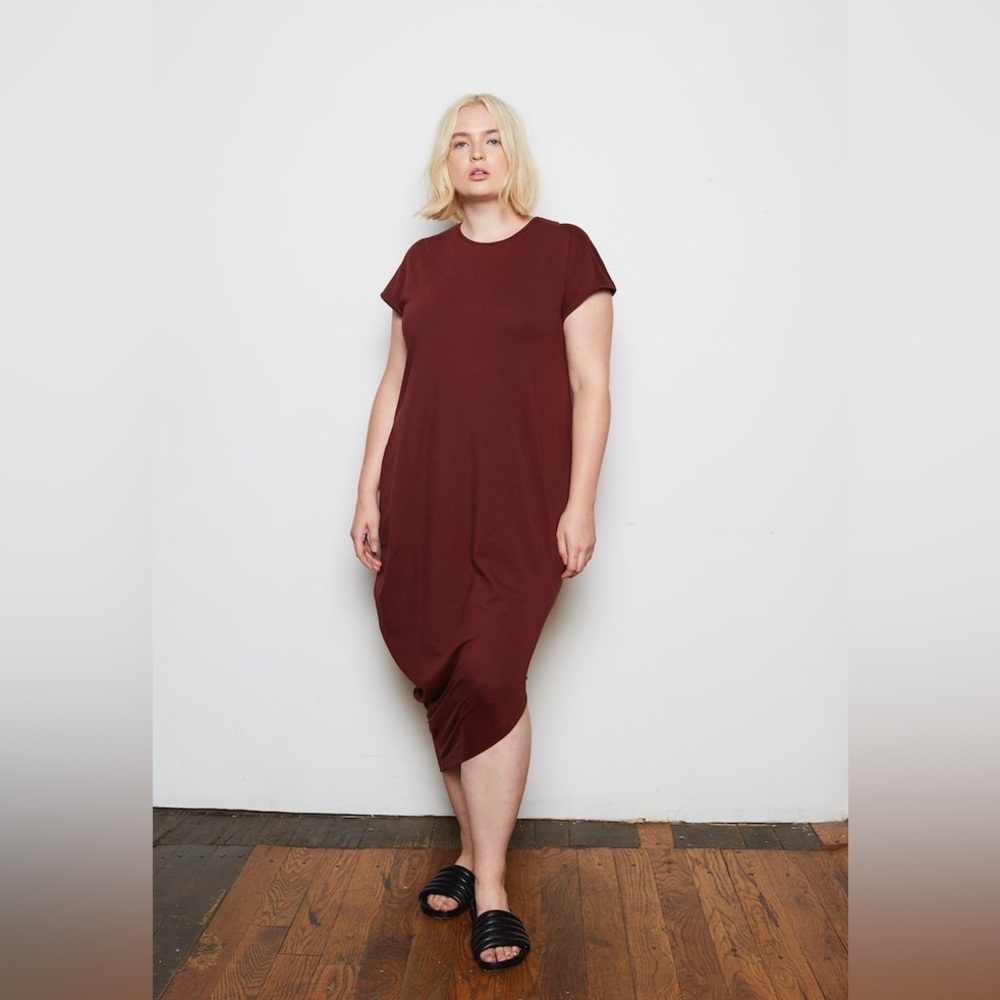 Universal Standard Geneva Asymmetrical Midi Dress
